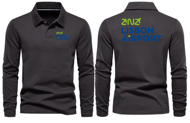 LISBON AIRPORT LONG SLEEVE POLO